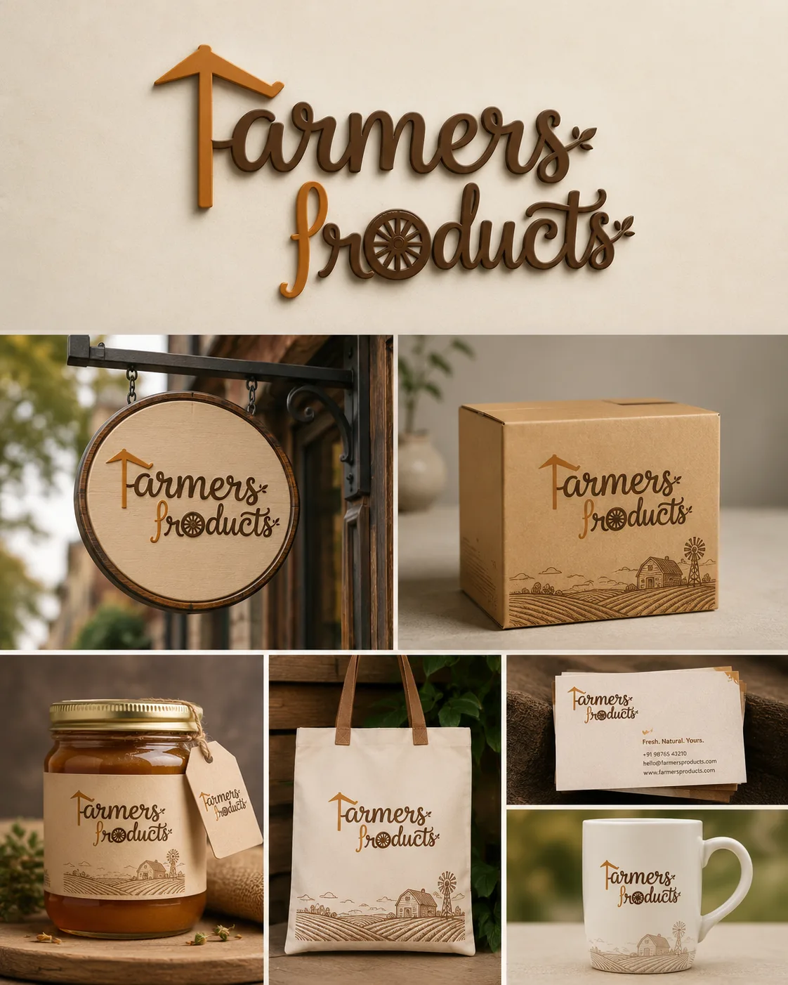 Farmers Products — Brand Identity