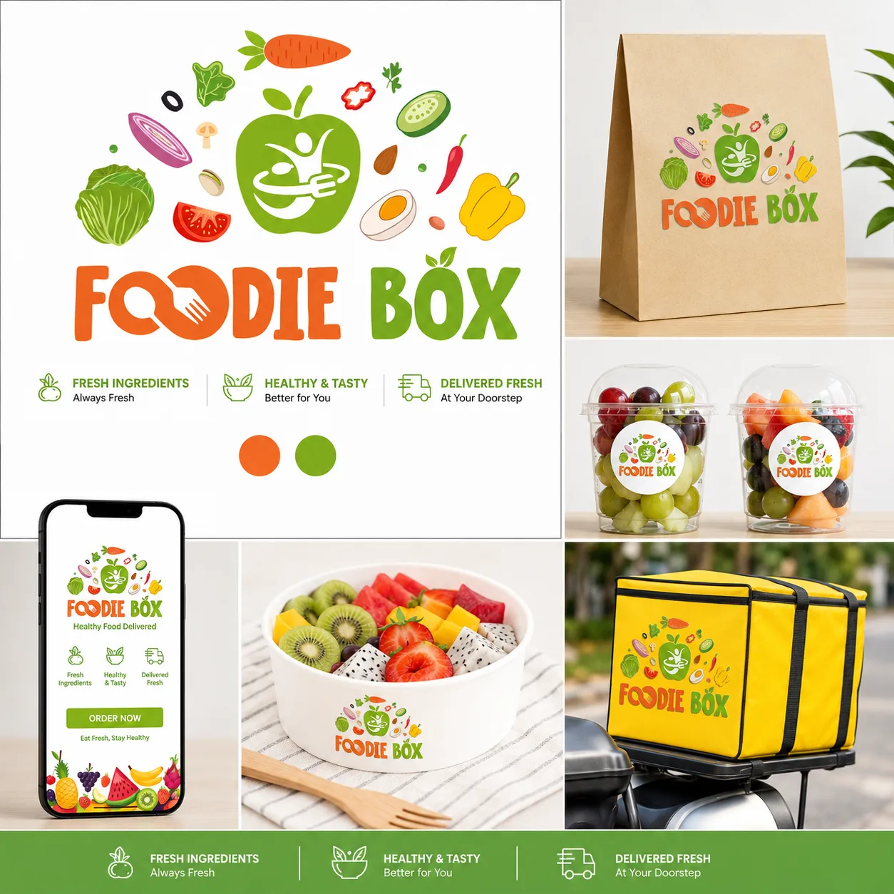 Foodie Box — Brand Identity