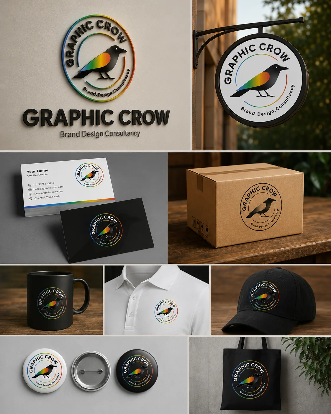 Graphic Crow — Studio Identity