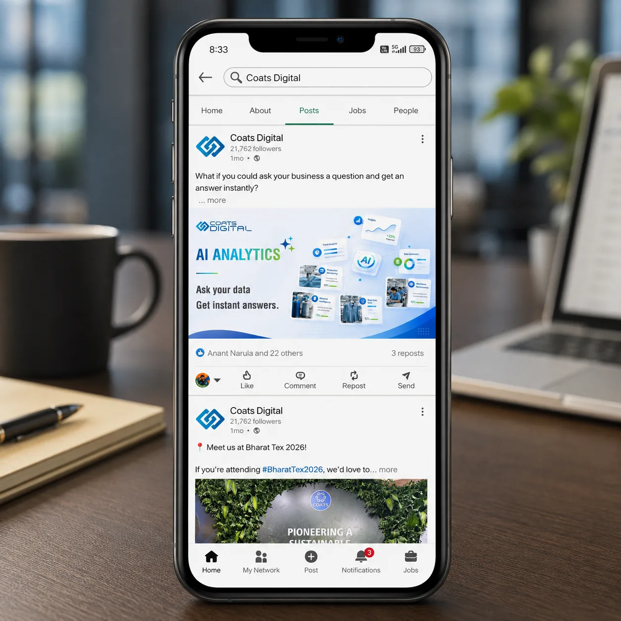 Coats Digital — LinkedIn Campaign