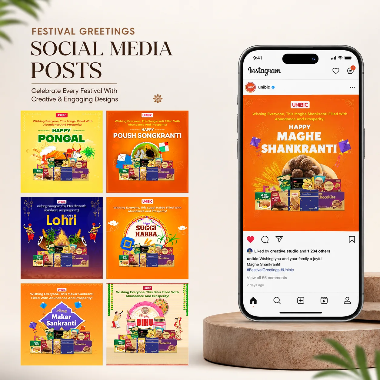 Unibic — Pongal & Sankranti Greetings