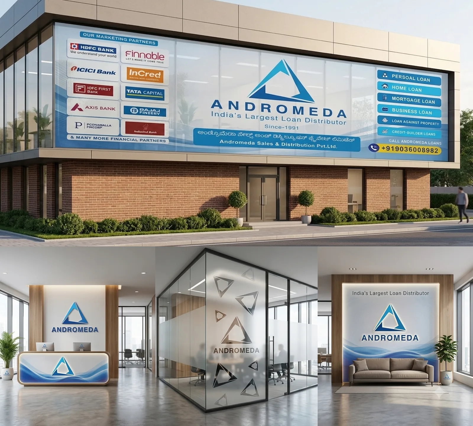 Andromeda — Office Branding