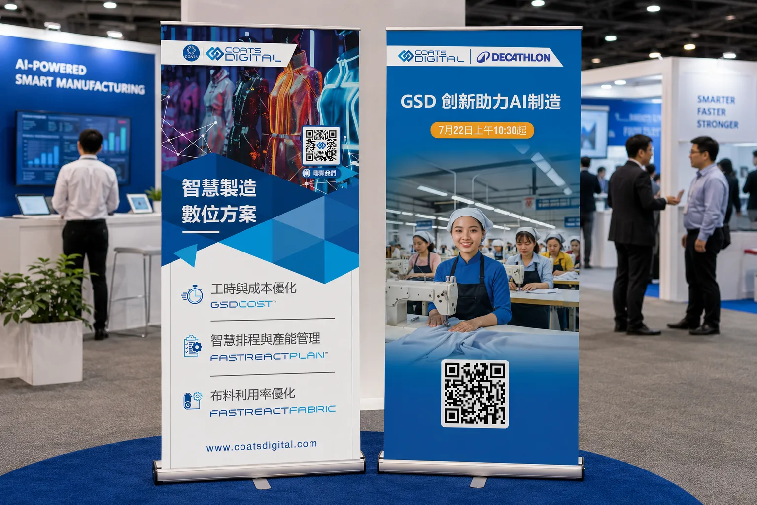 Coats Digital — Trade Show Booth