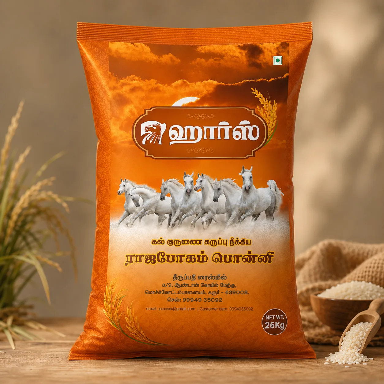 Harris — Rajabogam Ponni Rice
