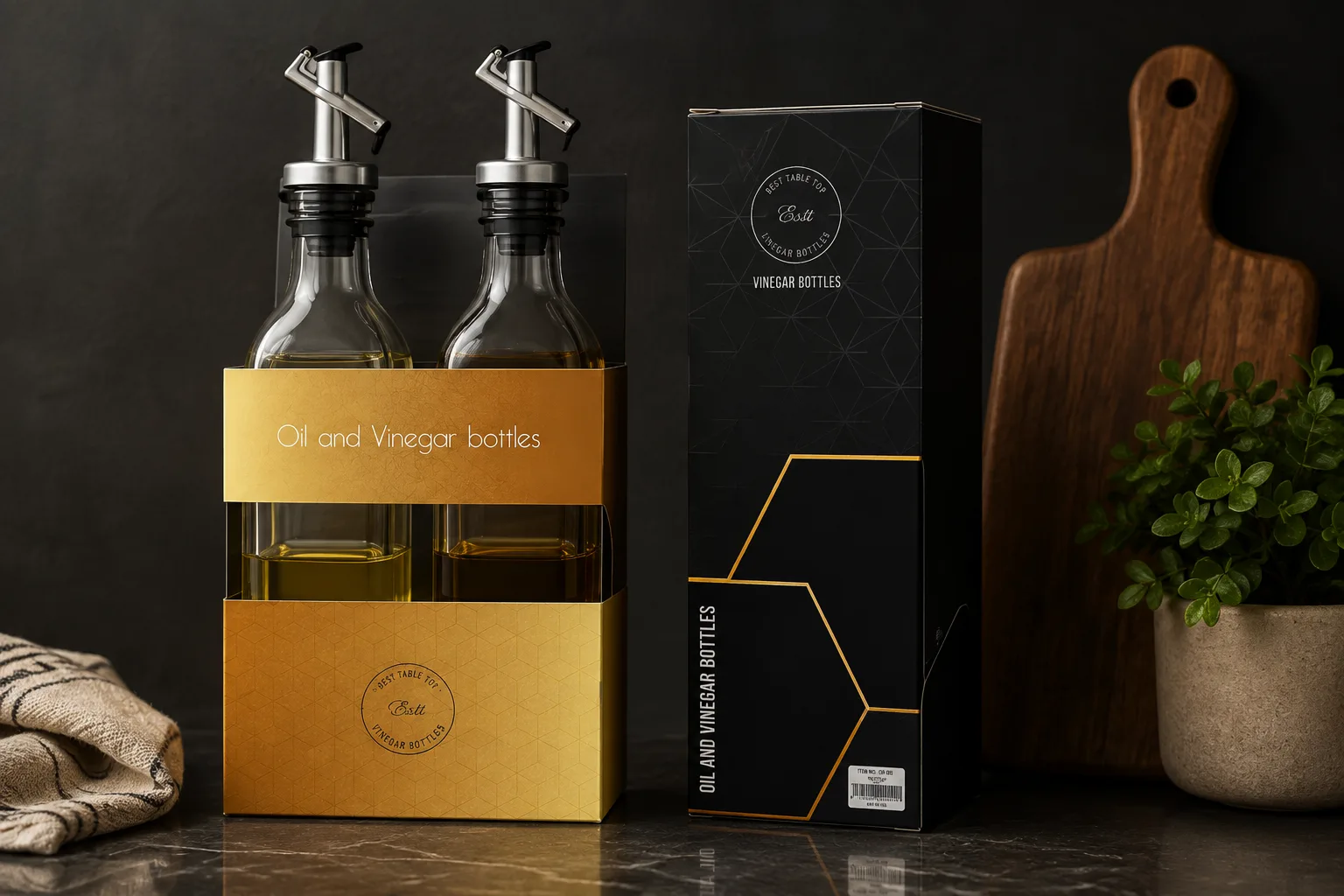 Oil & Vinegar — Gift Set Packaging