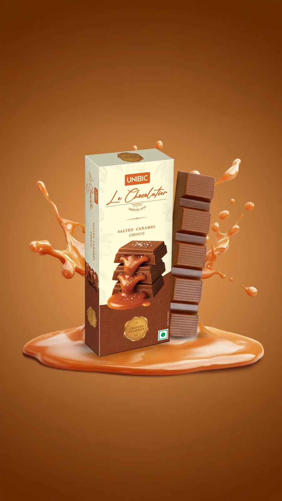 Unibic Le Chocolatier — Salted Caramel