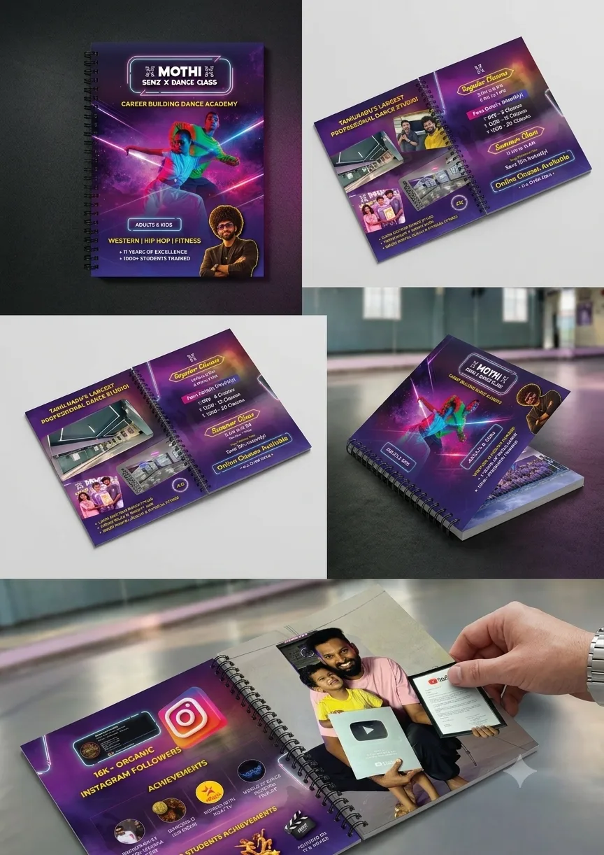 Mothi Dance Academy — Brochure