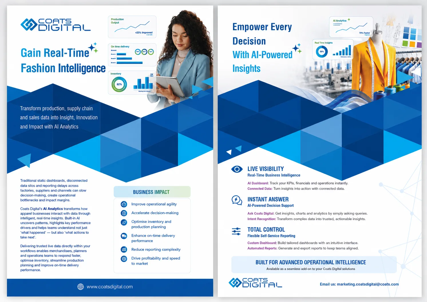 Coats Digital — Product Flyer