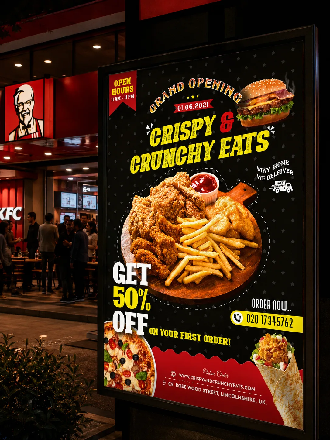 Crispy & Crunchy Eats — Opening Poster